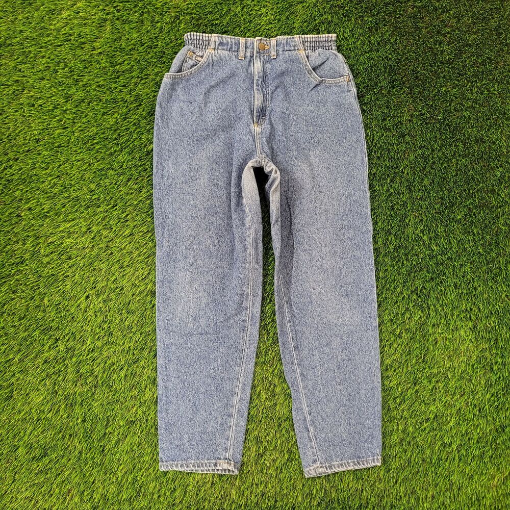 Vintage LEE High-Rise Mom Jeans Womens 4/5 28x28 Blue